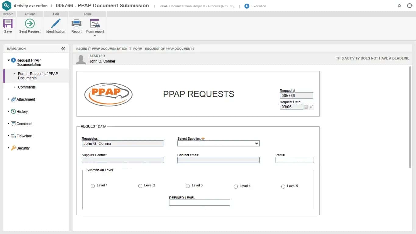 Simplifiez les processus de soumission et d’approbation PPAP