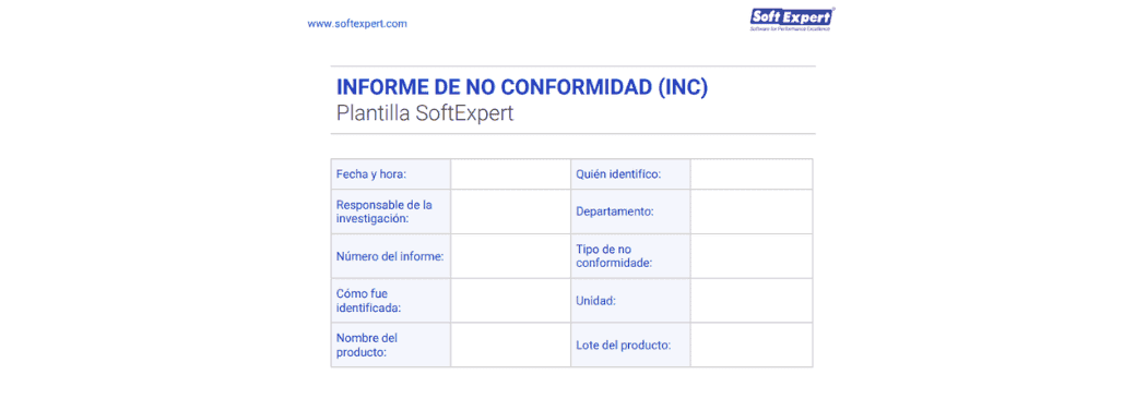 SoftExpert-Informe-de-No-Conformidad
