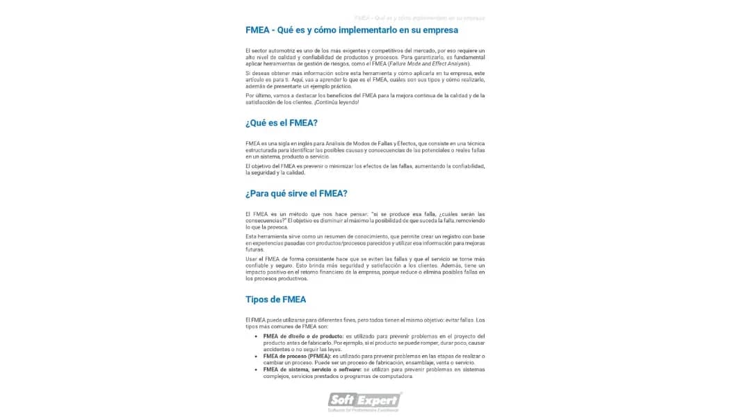 FMEA – Qué es y cómo implementarlo en su empresa 1.webp