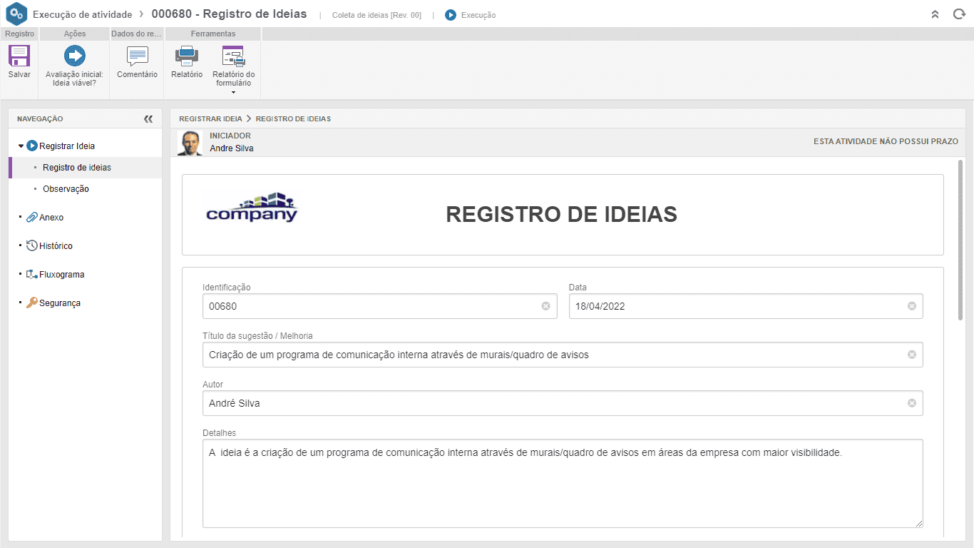 Centralize ideias de melhorias para ter entregas de valor para os clientes