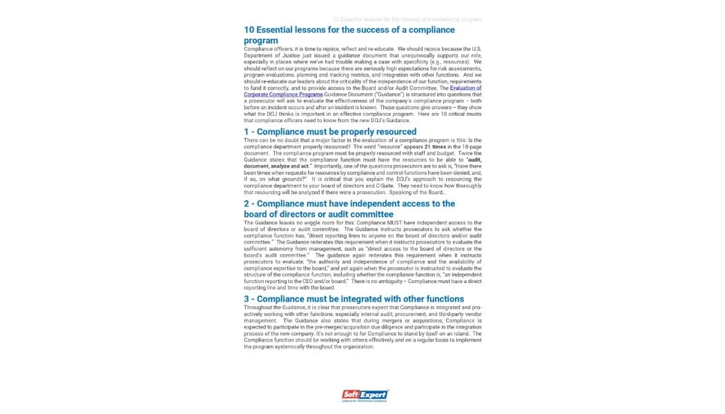 10 Essential Lessons for a Successful Compliance Program 1.webp