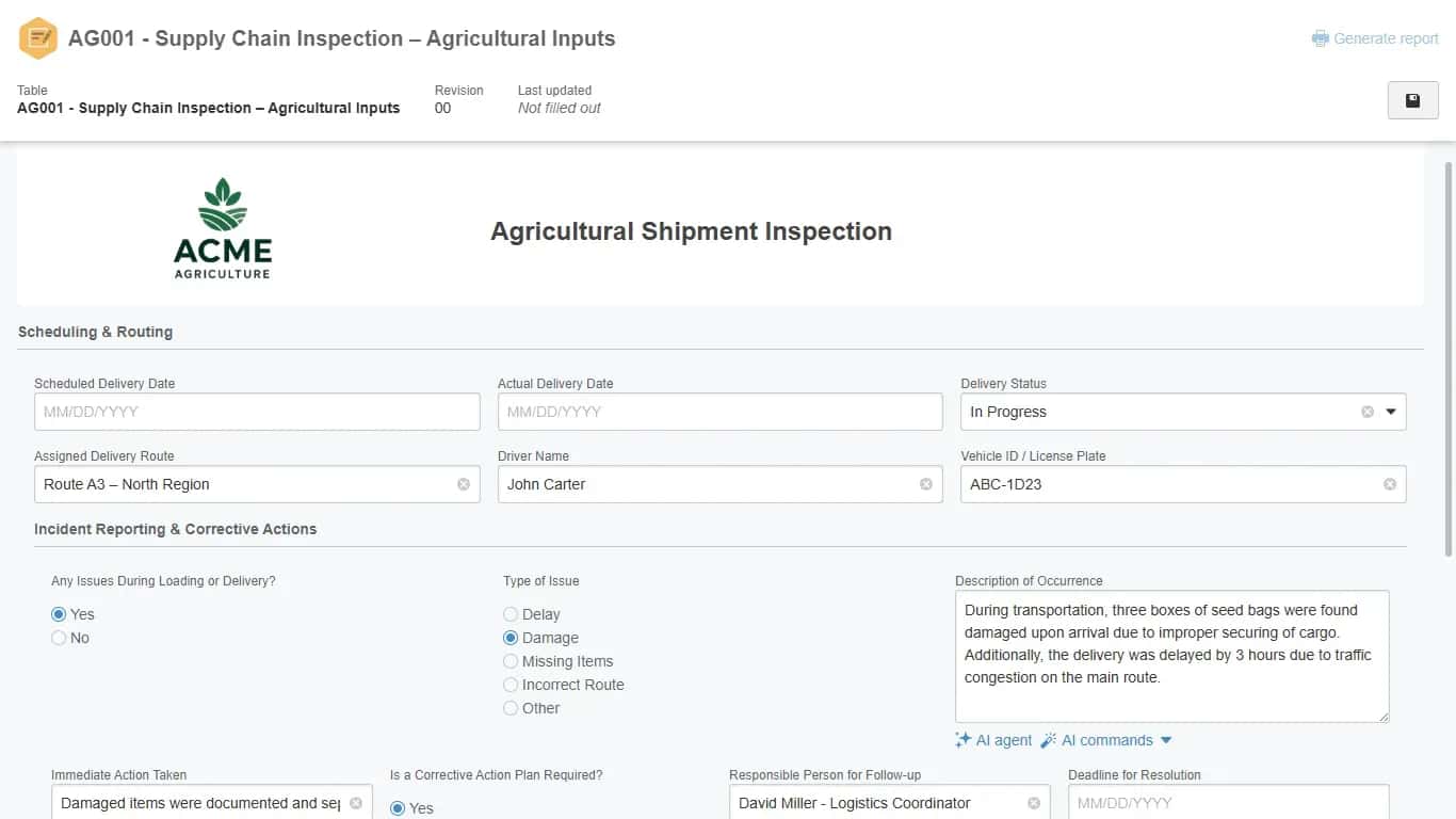 Qualify suppliers with clear, traceable criteria