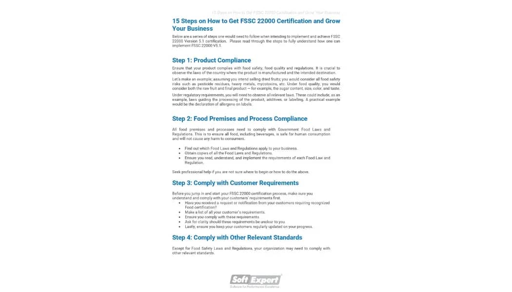 15 Steps on How to Get FSSC 22000 Certification and Grow Your Business 1.webp