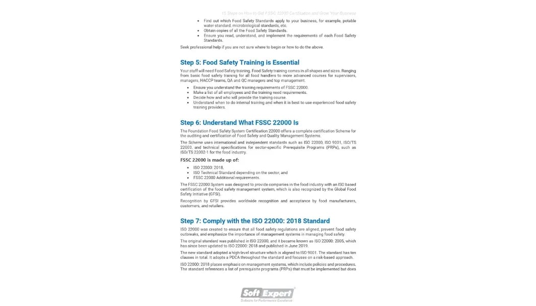15 Steps on How to Get FSSC 22000 Certification and Grow Your Business 2.webp