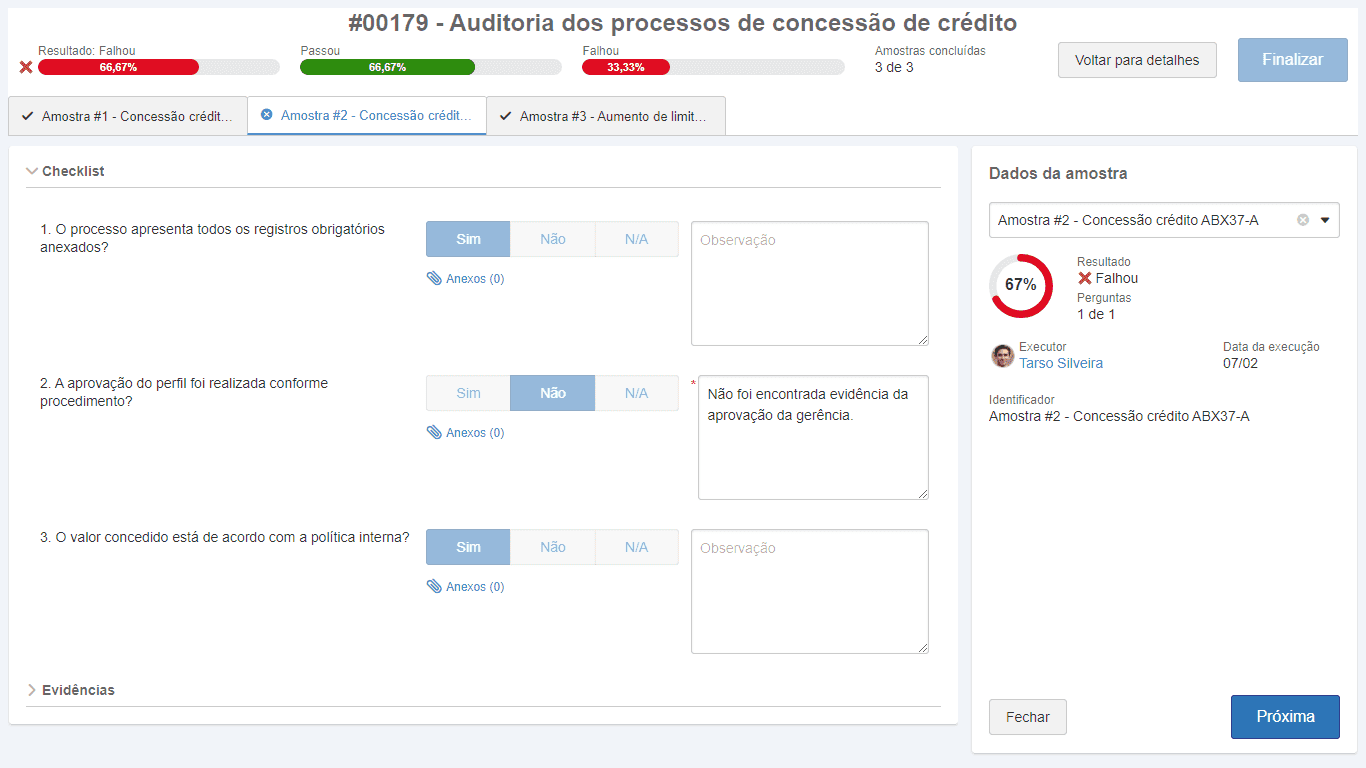 3 - Testes e avaliações dos controles (Control Self-Assessment).png