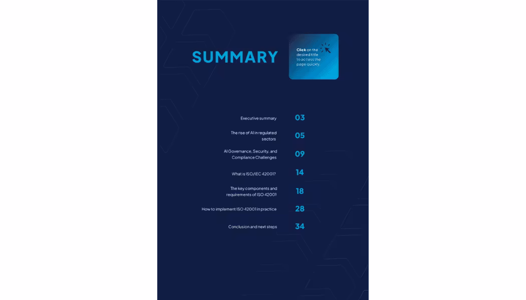 Strategic Guide to ISO 42001 AI Governance with a Focus on Performance, Compliance and Ethics 2