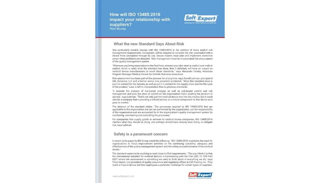 How Will ISO 134852016 Impact Your Relationship With Suppliers.webp