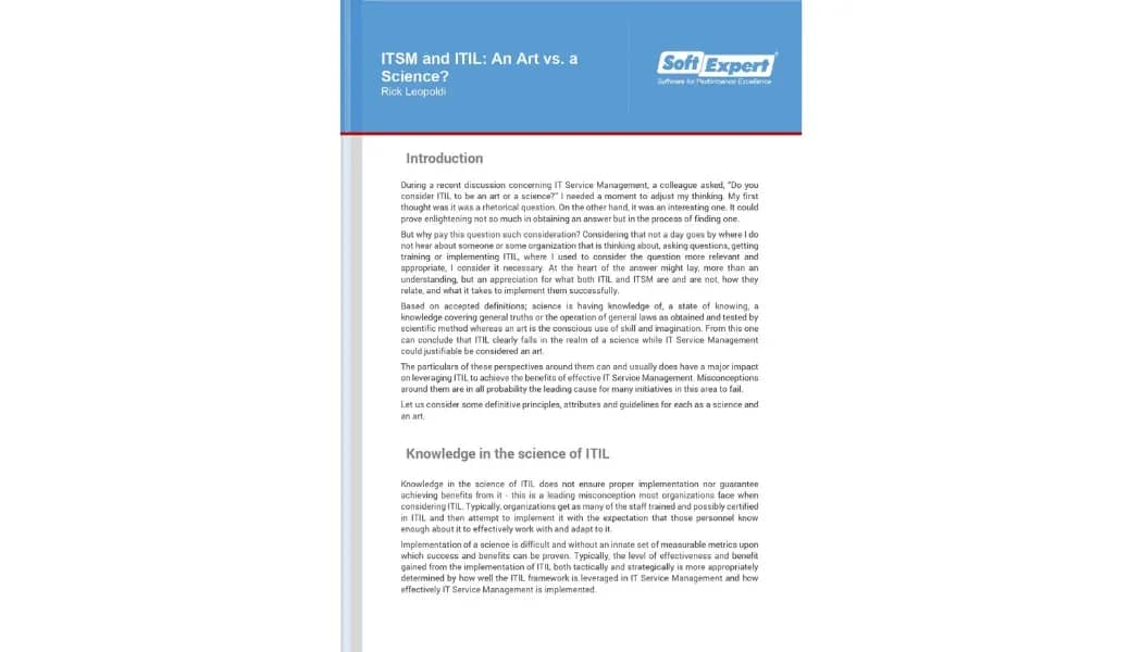 ITSM and ITIL An Art vs. a Science.webp