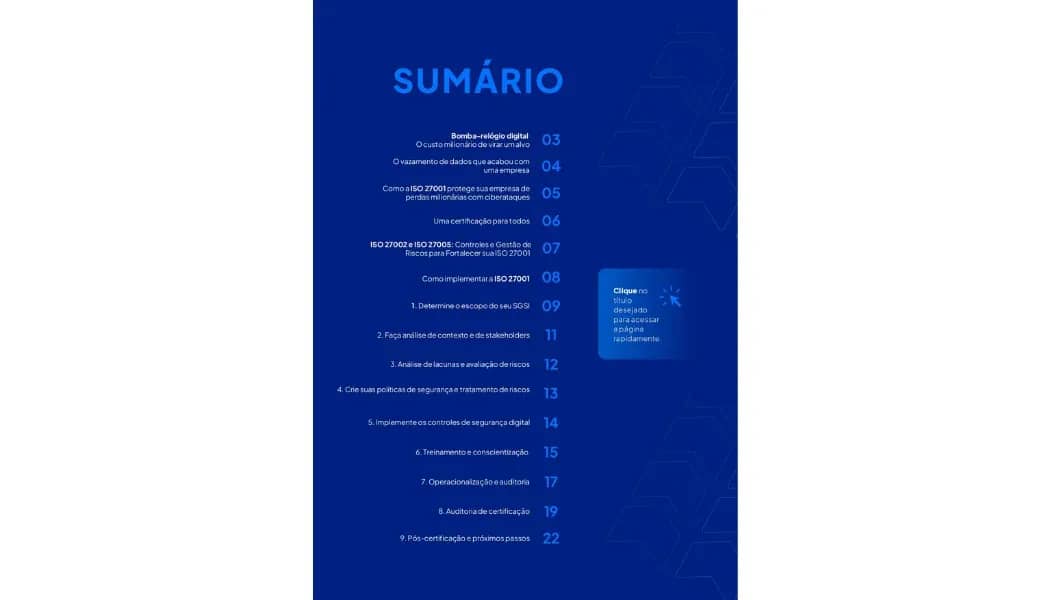 Kit de ferramentas eBook + Checklist ISO 27001 sem segredos 2.webp