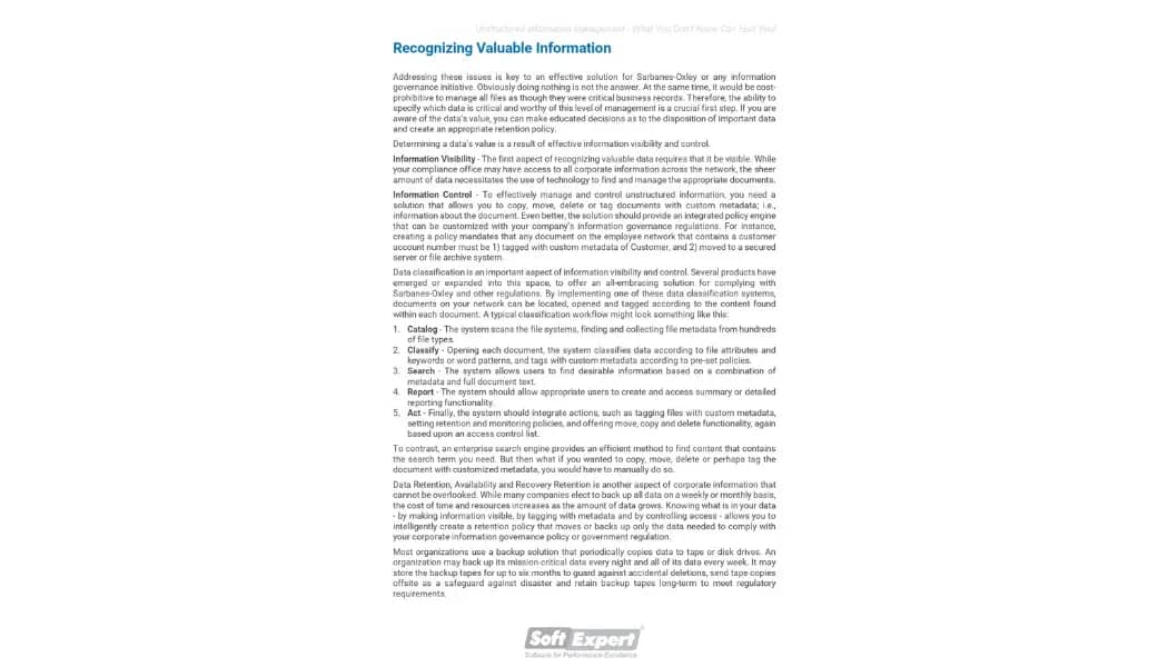 Unstructured Information Management - What You Don’t Know Can Hurt You! 2.webp