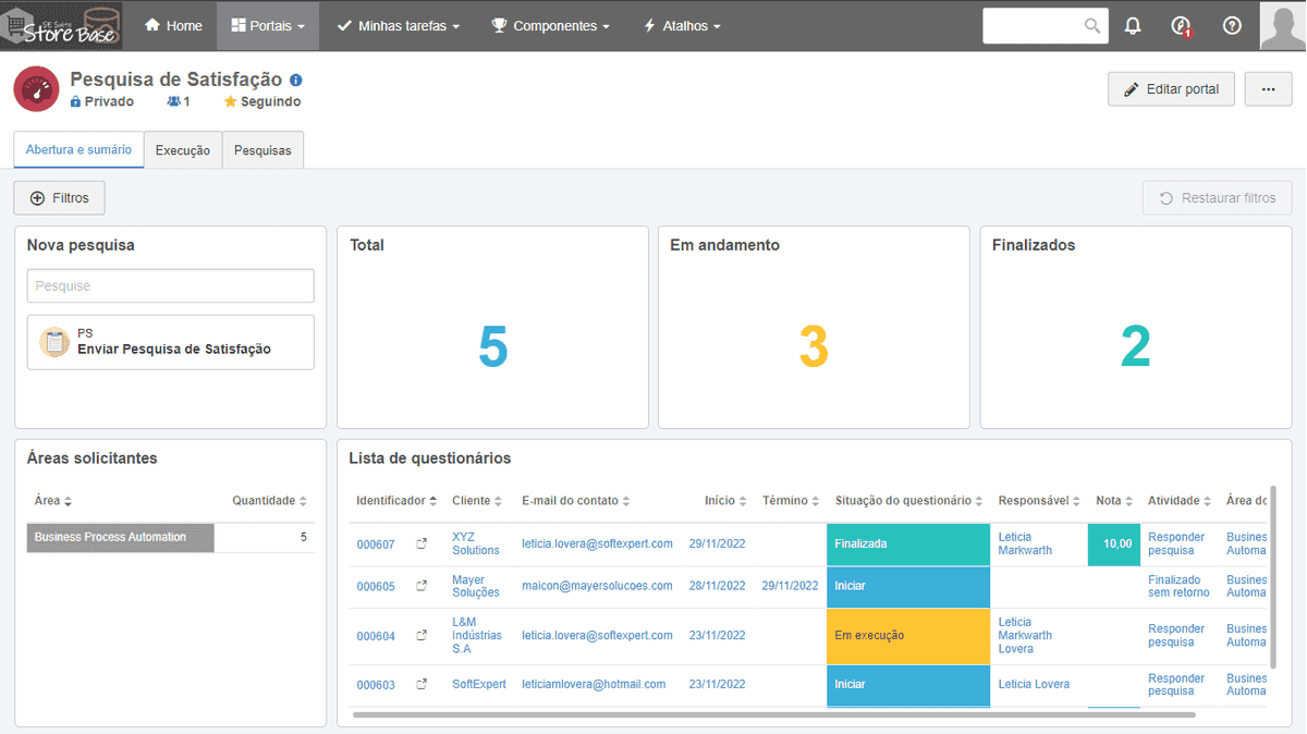 Receba insights valiosos de como seus clientes percebem seus produtos e serviços
